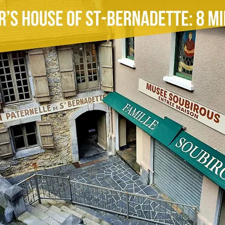 Cote Cour - 9 Min Des Sanctuaires - Moderne & Equipe - Jusqu'a 4 Couchages Apartament Lourdes