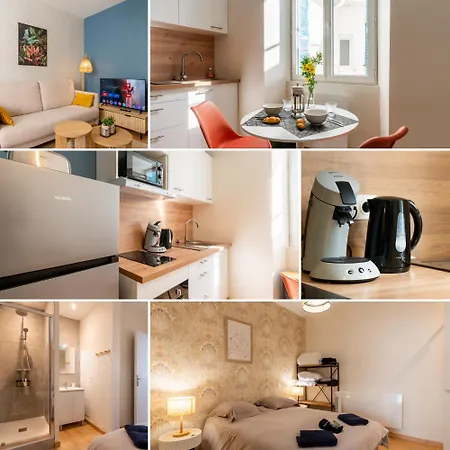 Cote Cour - 9 Min Des Sanctuaires - Moderne & Equipe - Jusqu'a 4 Couchages Apartment Lourdes