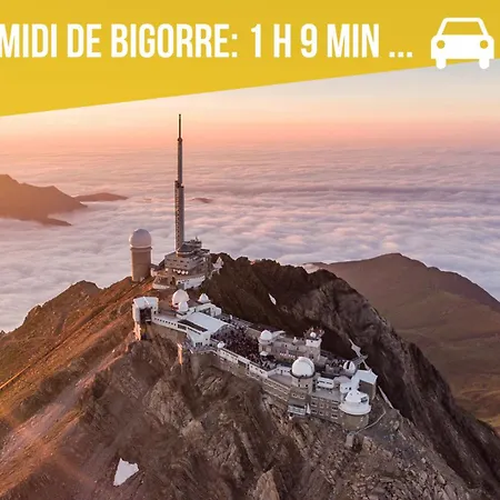 Cote Cour - 9 Min Des Sanctuaires - Moderne & Equipe - Jusqu'a 4 Couchages Lourdes