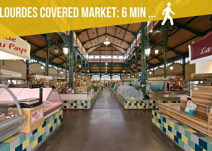 Lägenhet Cote Cour - 9 Min Des Sanctuaires - Moderne & Equipe - Jusqu'a 4 Couchages