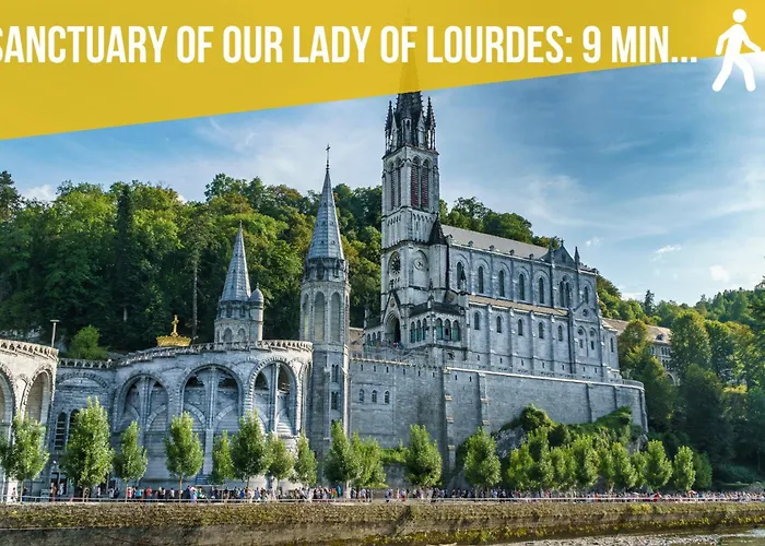 Cote Cour - 9 Min Des Sanctuaires - Moderne & Equipe - Jusqu'a 4 Couchages Lägenhet *