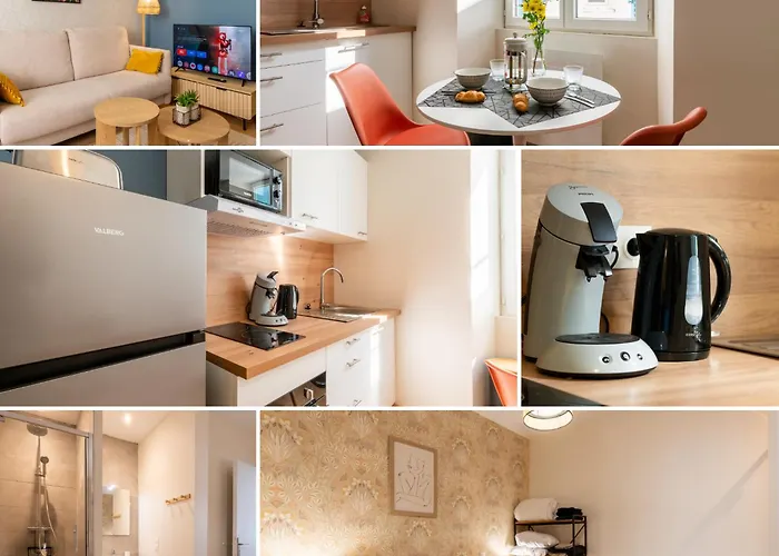 Cote Cour - 9 Min Des Sanctuaires - Moderne & Equipe - Jusqu'a 4 Couchages Appartement Lourdes